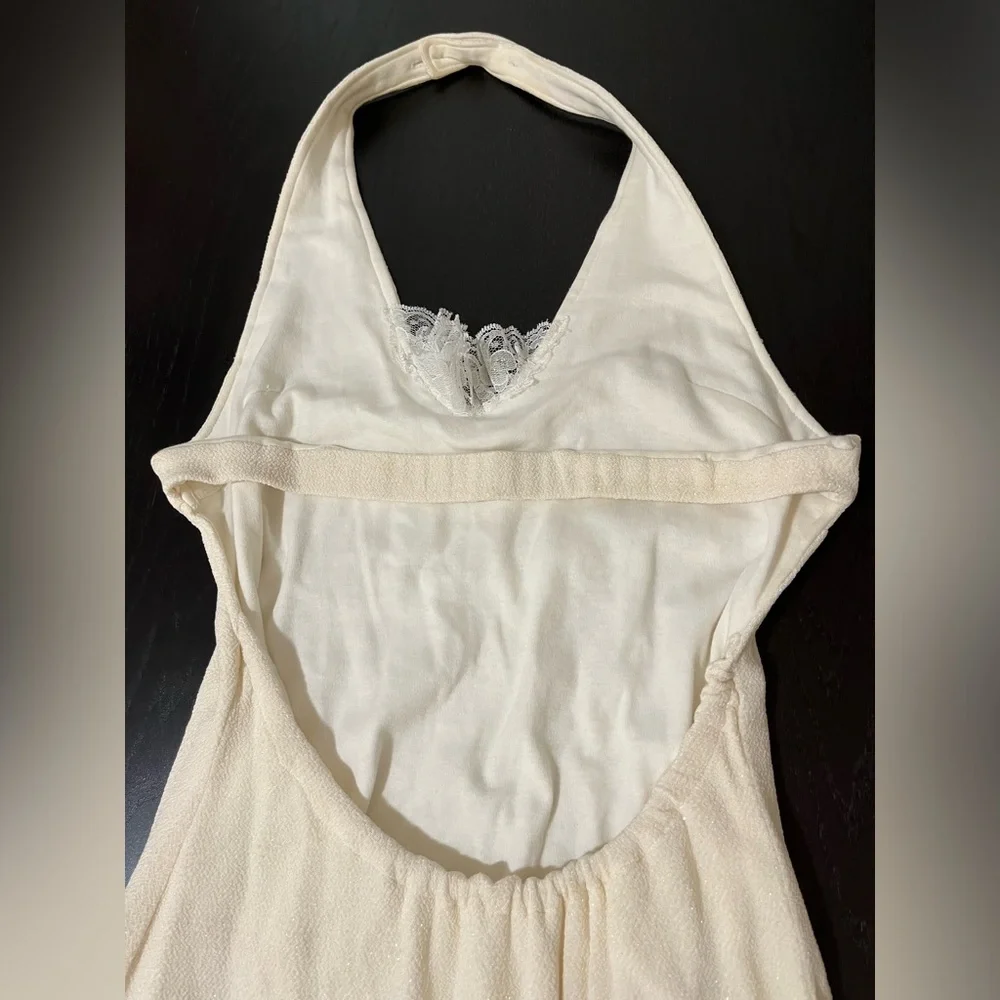 Vintage Halter Maxi Dress - Picture 7 of 9